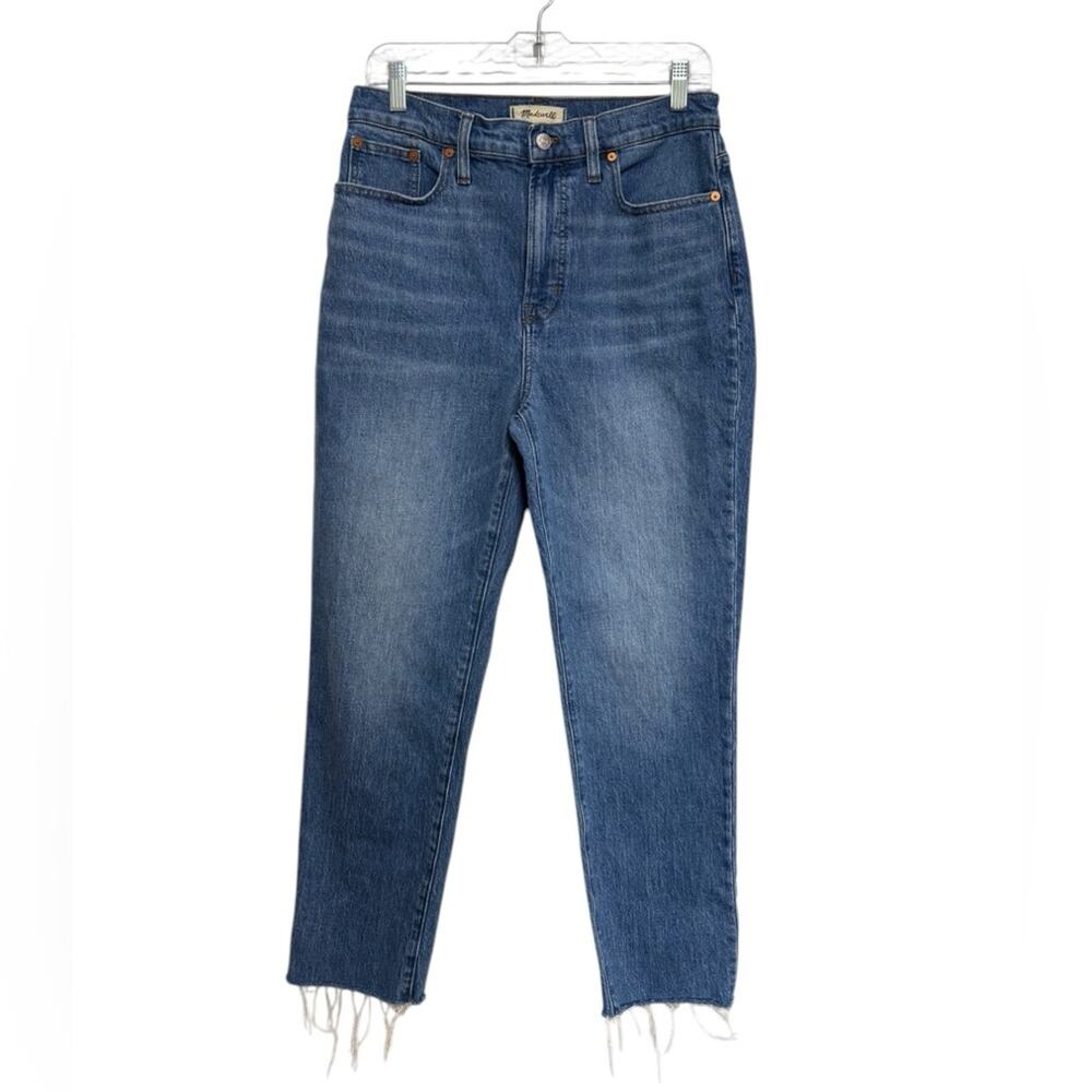 Madewell The Perfect Vintage Jean in Earlside Wash: Raw-Hem Edition - Size 29 - Picture 3 of 8